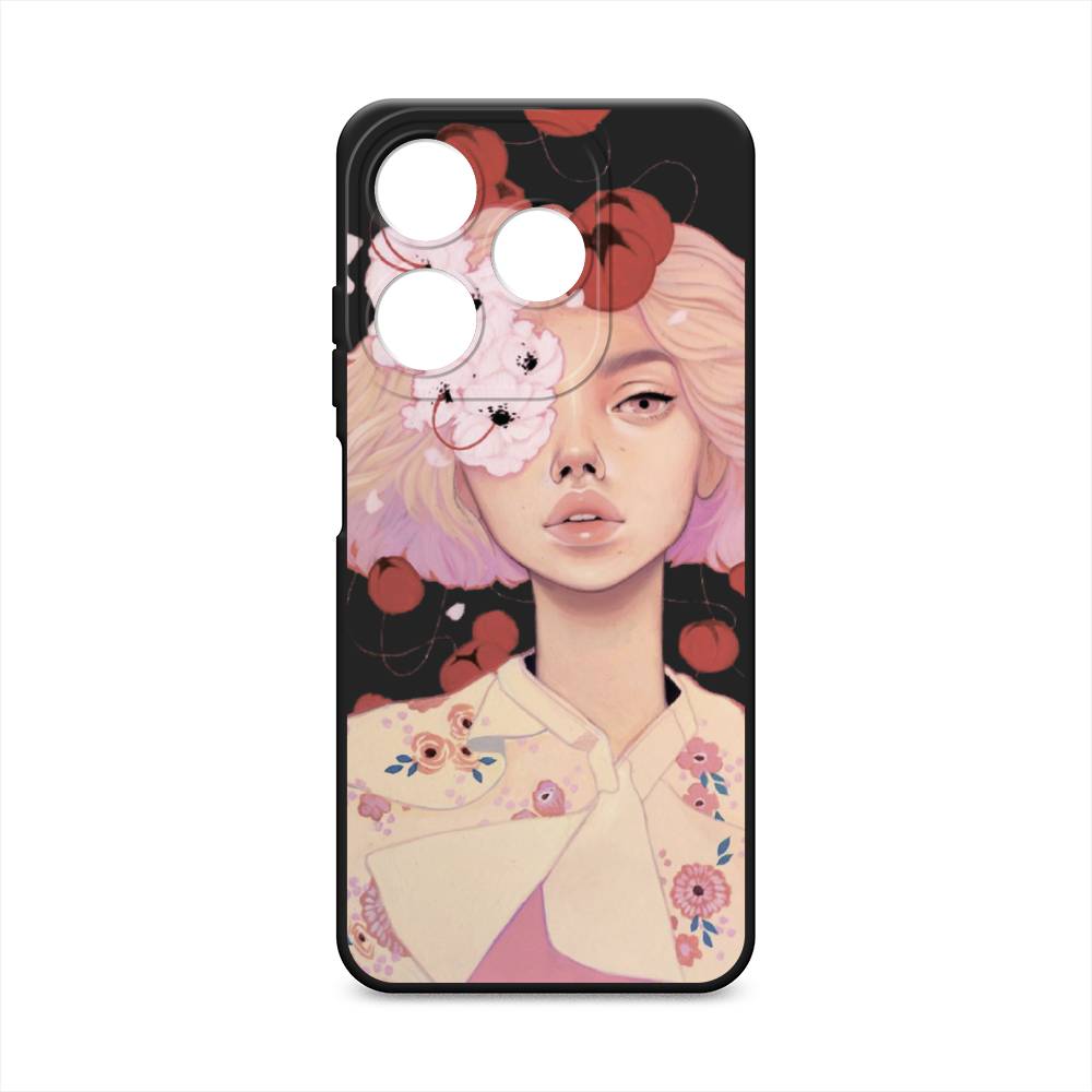 

Чехол Awog на Tecno Spark 10C "Цветочная анархия", Бежевый;розовый;бордовый, 303652-1