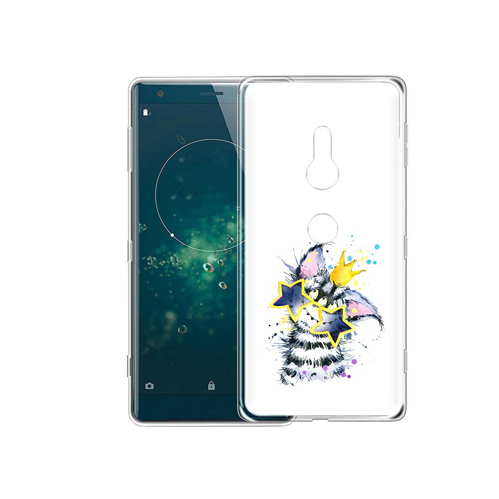 

Чехол MyPads Tocco для Sony Xperia XZ2 Мартовский Нуся, Прозрачный, Tocco