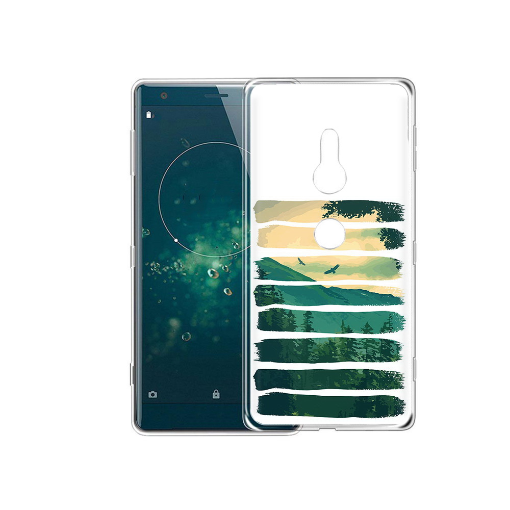 

Чехол MyPads Tocco для Sony Xperia XZ2 Лесная чаща, Прозрачный, Tocco