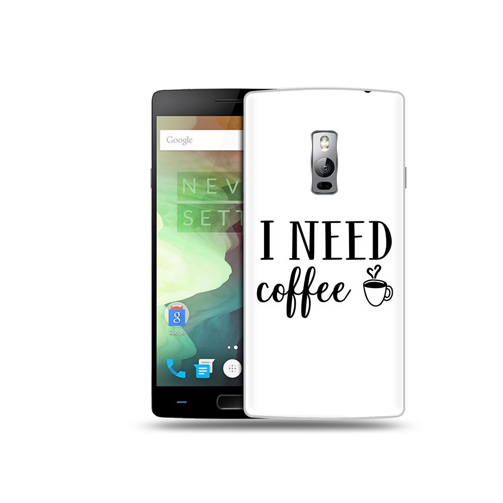

Чехол MyPads Tocco для OnePlus 2 Мне нужен кофе, Прозрачный, Tocco