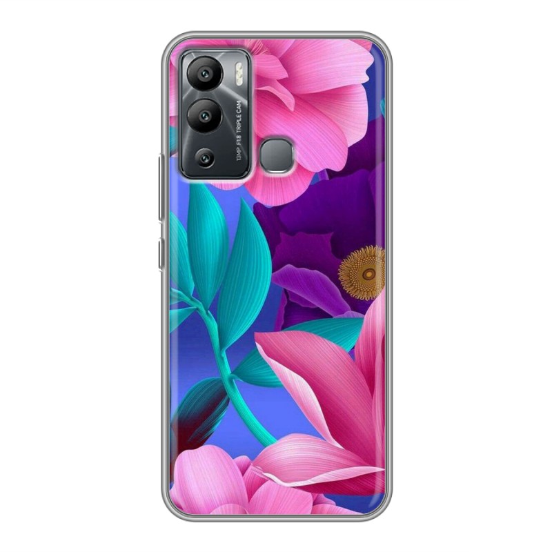 

Чехол для Infinix Hot 12i с рисунком и защитой камеры