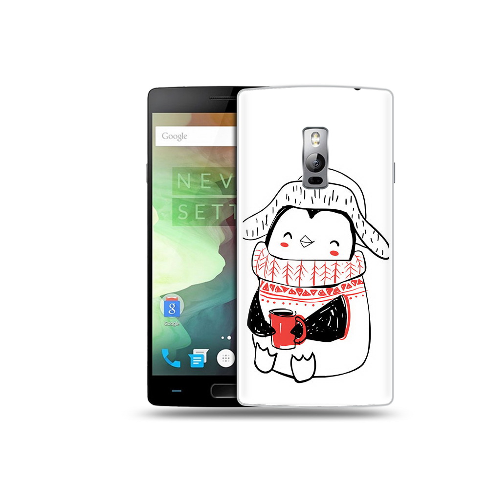 

Чехол MyPads Tocco для OnePlus 2 Милый пингвин, Прозрачный, Tocco