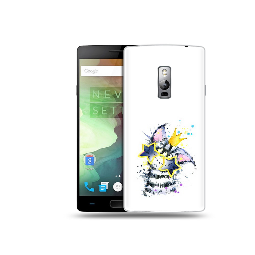 

Чехол MyPads Tocco для OnePlus 2 Мартовский Нуся, Прозрачный, Tocco