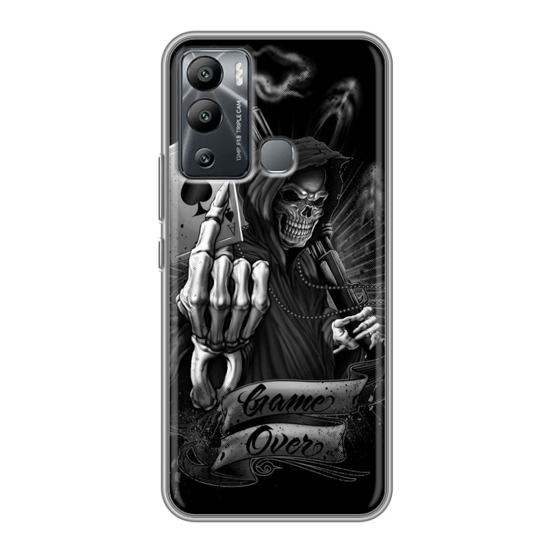 

Чехол для Infinix Hot 12i с рисунком и защитой камеры