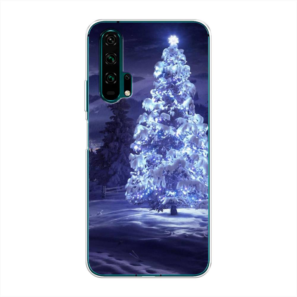 

Чехол для Honor 20 Pro "Зима 4", Синий;черный;белый, 69350-2