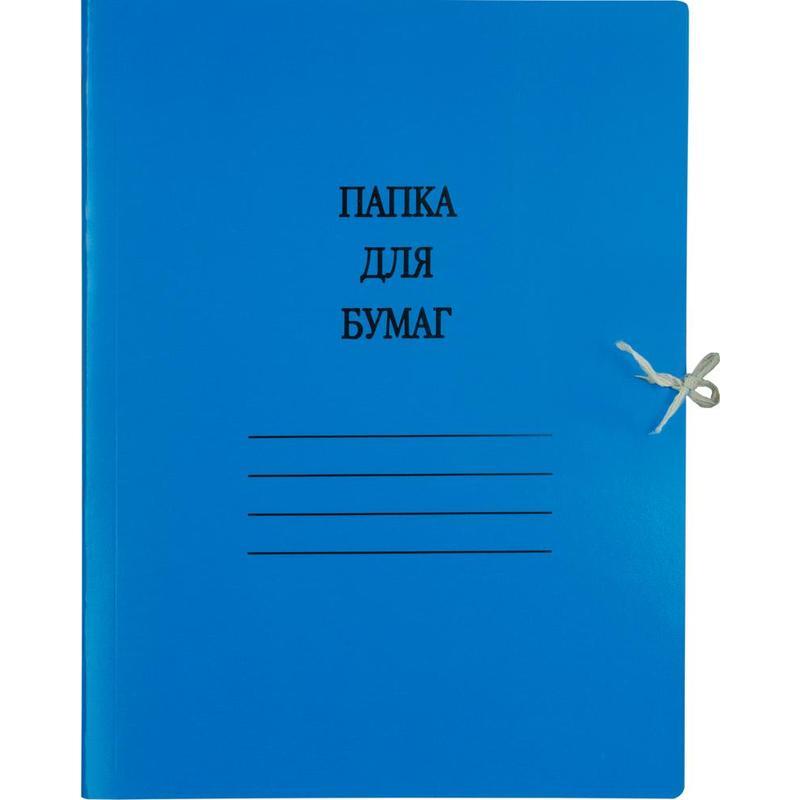 

Папка с завязками картонная Attache Дело № А4 300 г/м2 картон мелованный 20шт 10шт, Разноцветный