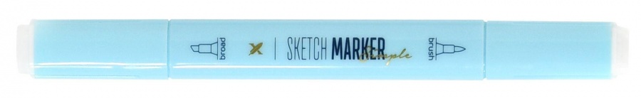 Маркер-блендер художественный Lorex Simple, скошенный/кисть, 24 уп.