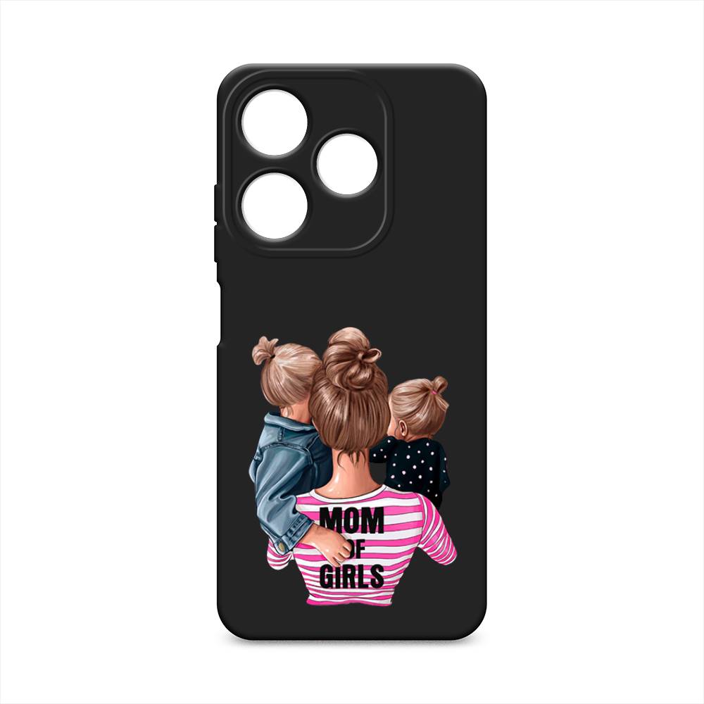 

Чехол Awog на Tecno Spark 10C "Mom of Girls", Разноцветный, 303652-1