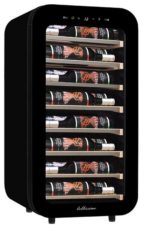 Винный шкаф Meyvel MV22-KBF1 black отдельностоящий винный шкаф 12 21 бутылка meyvel