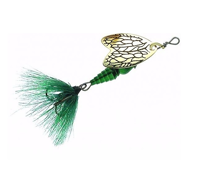 

Блесна для рыбалки вращающаяся Mepps BUG (4 / Olive / 1 / - / оливковый / 1 / 1 штука в, Зеленый, Bug