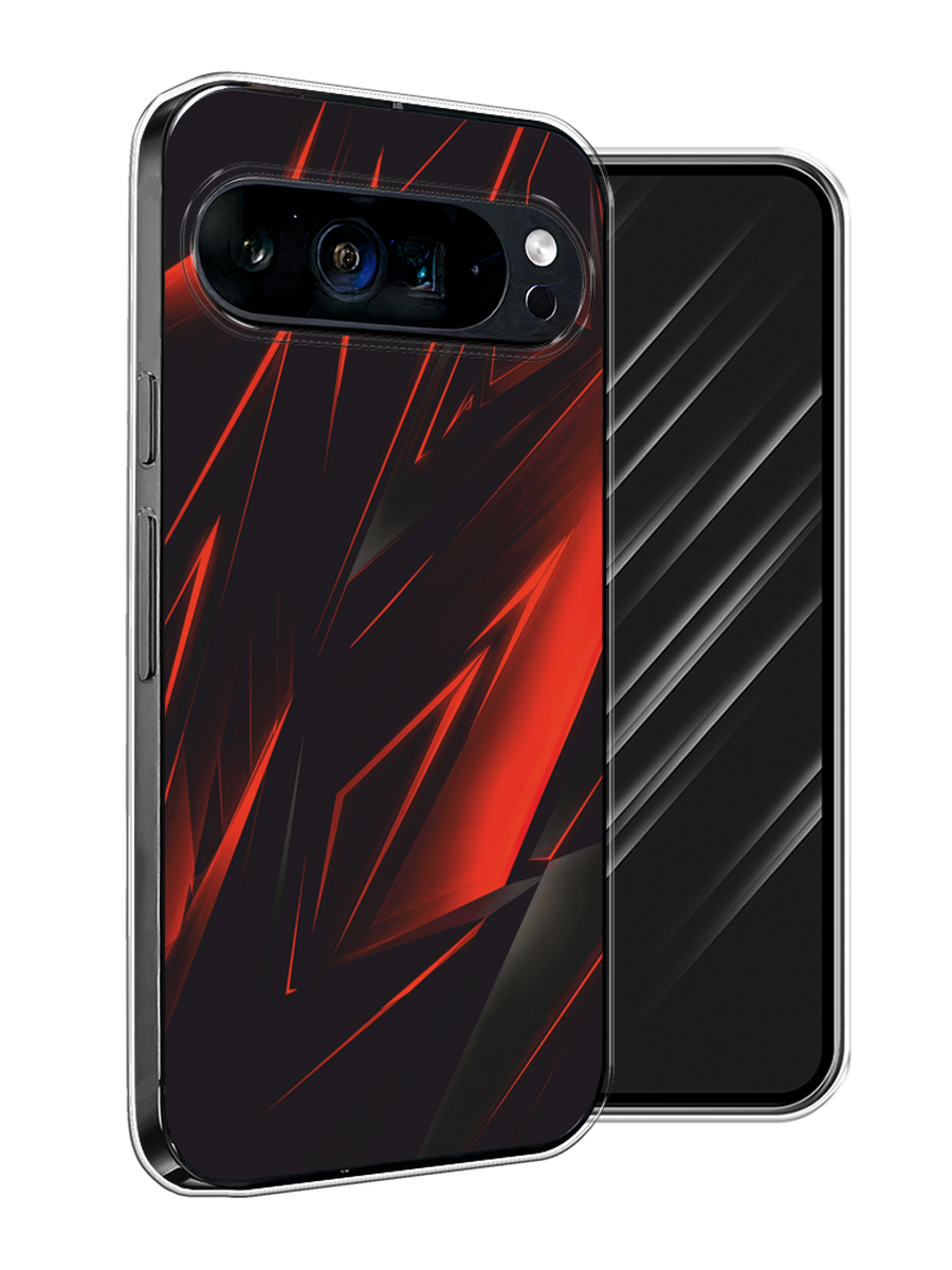 

Чехол Awog на Google Pixel 9 Pro XL "Игровой фон", Бордовый;красный;черный, 272150-1