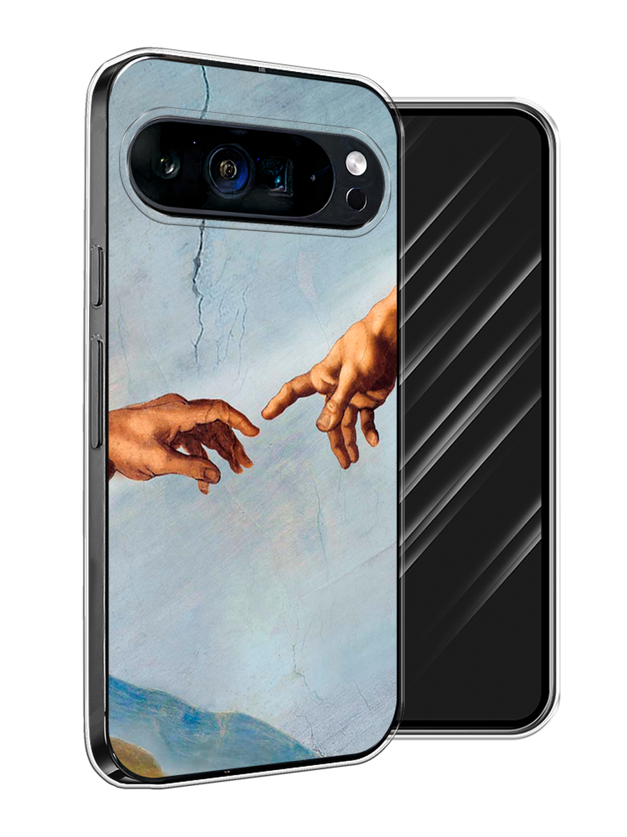 

Чехол Awog на Google Pixel 9 Pro XL "Сотворение Адама", Голубой;коричневый;серый, 272150-1