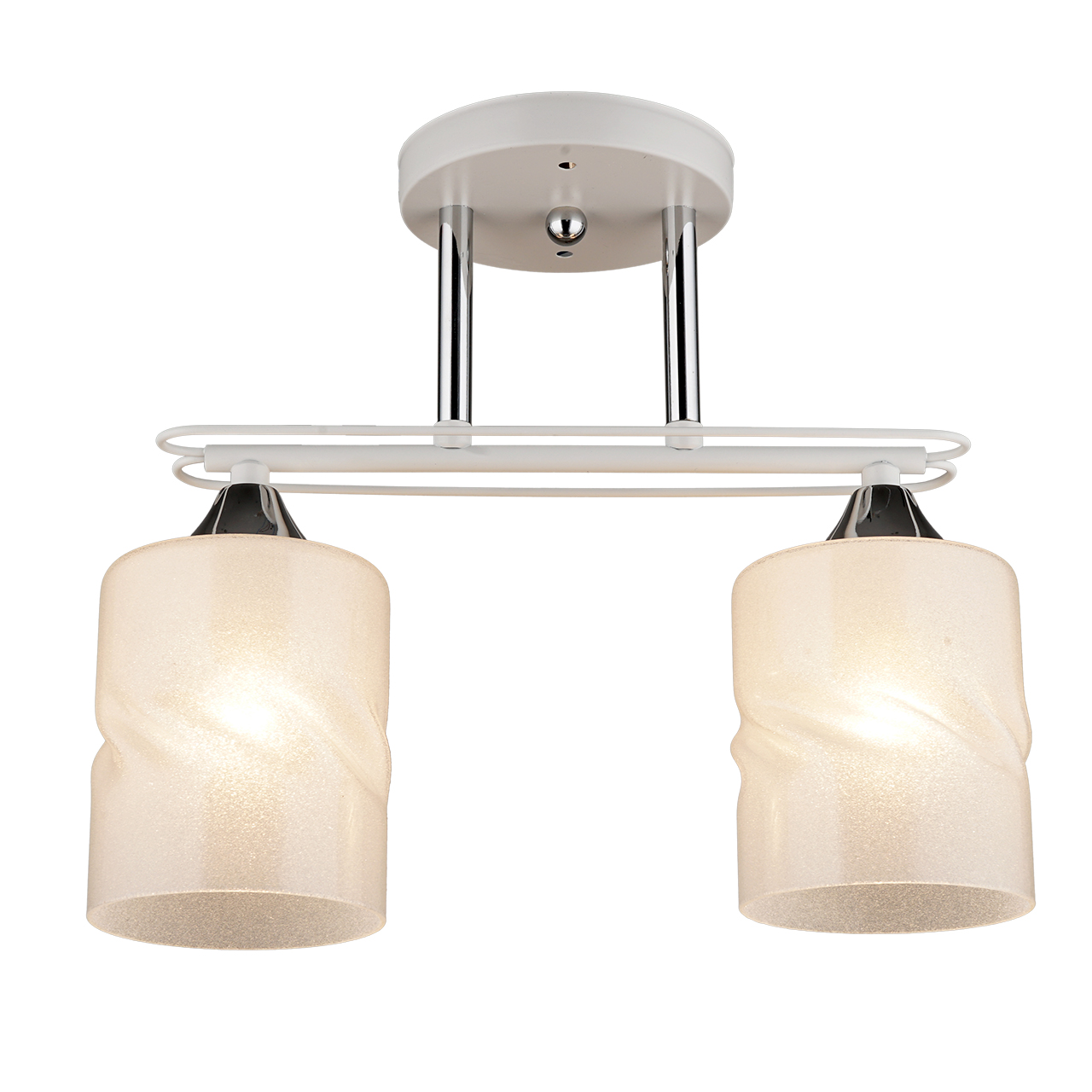 

Люстра потолочная IMEX 2*60Вт E27 MD.QH-0056-2 WH