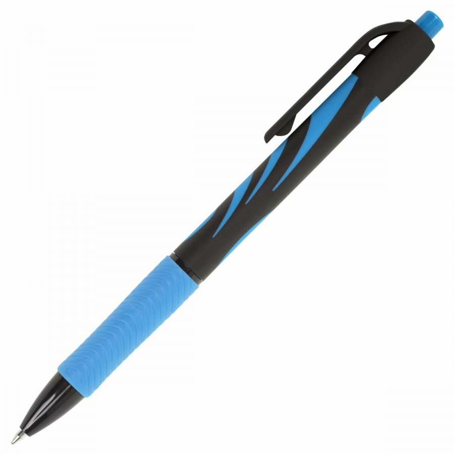 

Ручка шариковая автоматическая Brauberg Ultra-RT 0.35мм синий цвет чернил 12шт