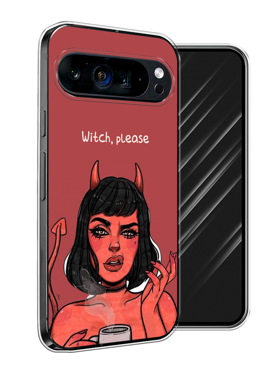 

Чехол Awog на Google Pixel 9 Pro XL "Evil Girl", Бордовый;черный, 272150-1