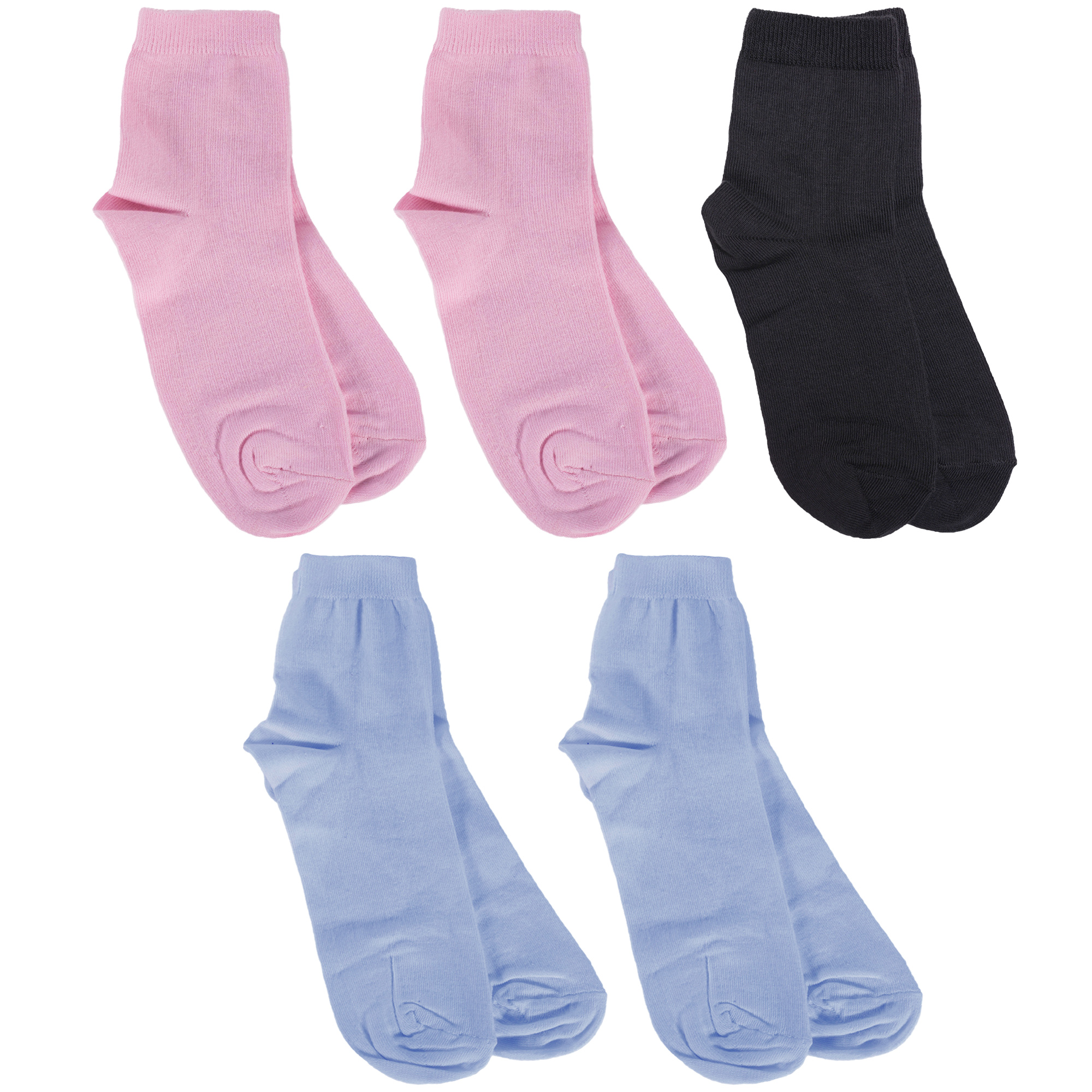 

Носки детские Rusocks 5-Д-25, розовый; серый; голубой, 20-22, 5-Д-25