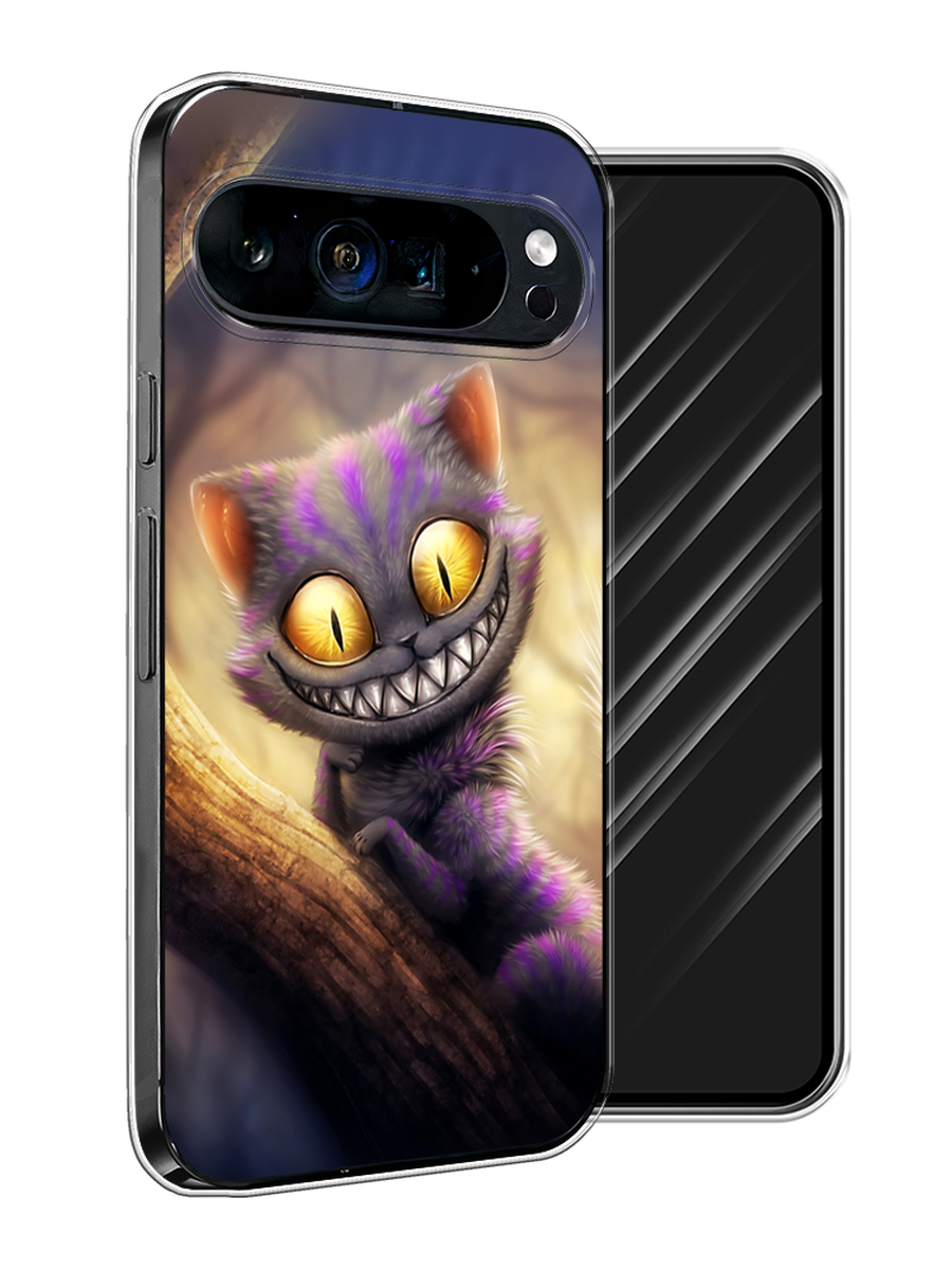 

Чехол Awog на Google Pixel 9 Pro XL "Cheshire Cat", Фиолетовый;желтый, 272150-1