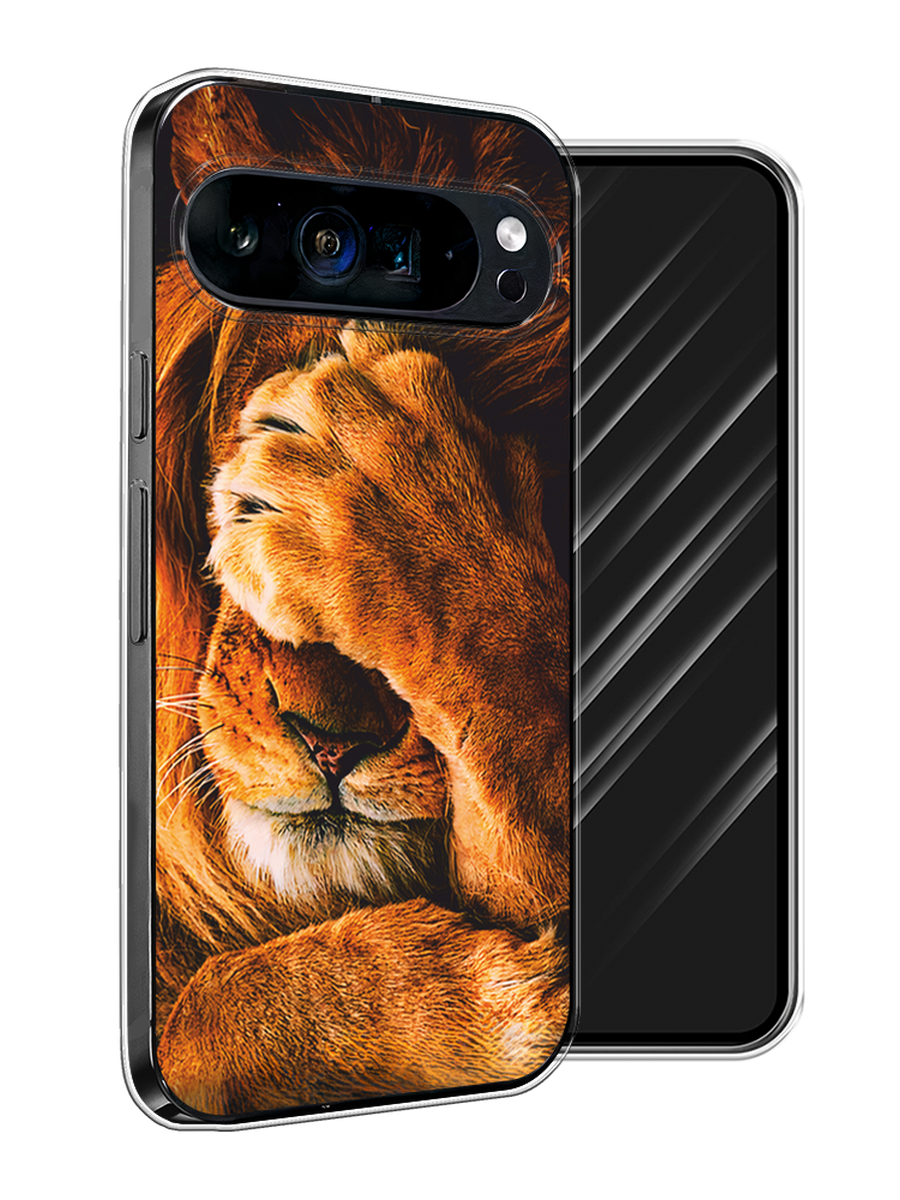 

Чехол Awog на Google Pixel 9 Pro XL "Львиный стыд", Коричневый;черный, 272150-1