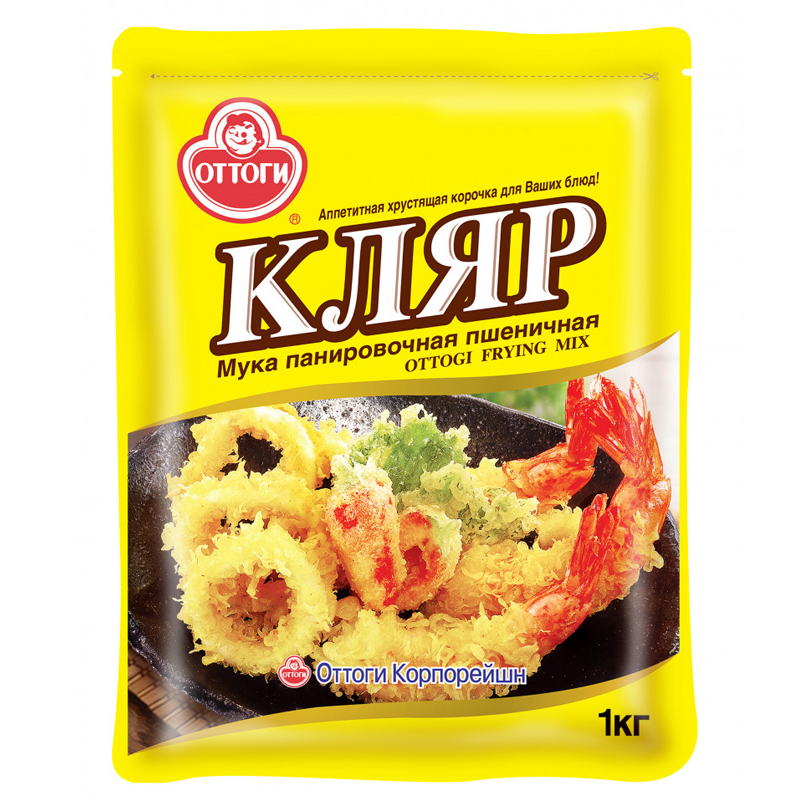 Мука панировочная Ottogi Кляр, 1 кг Южная Корея