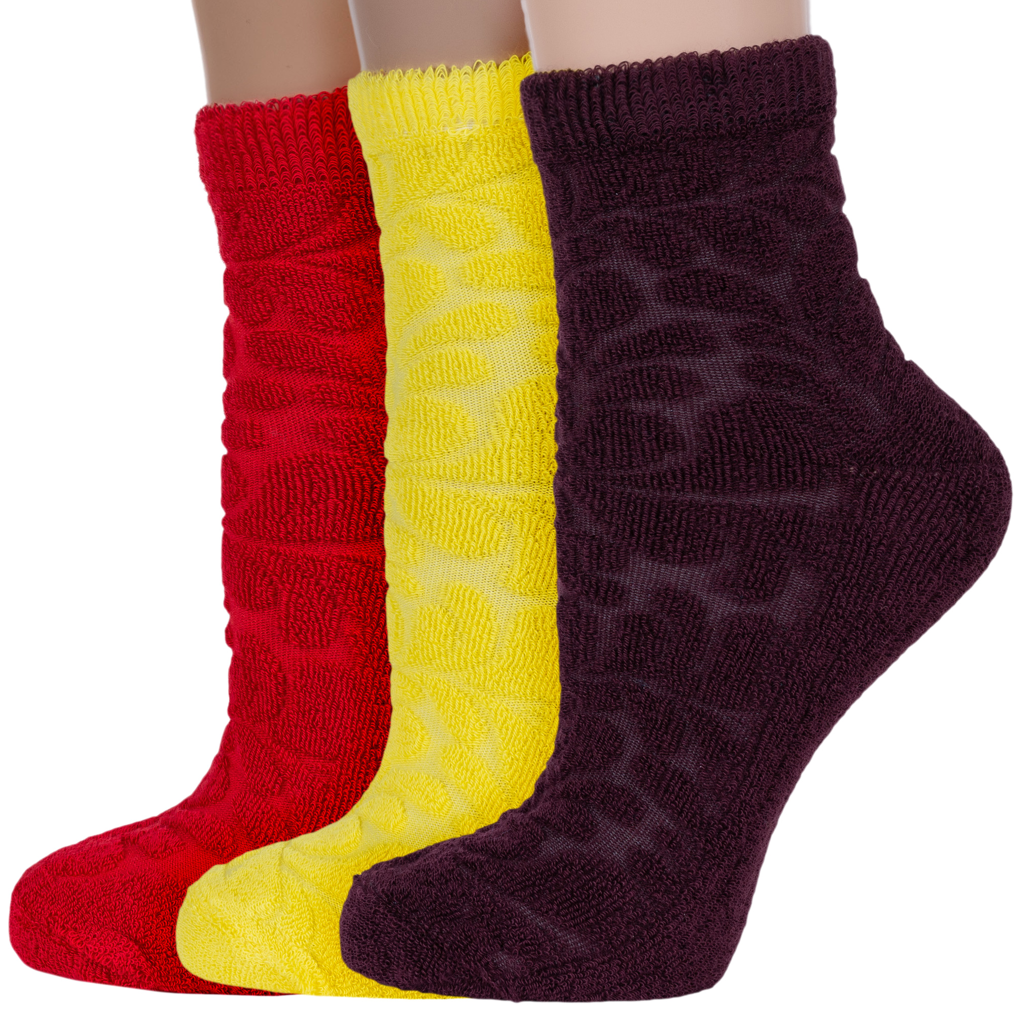 

Носки детские Rusocks 3-Д-33301, красный; желтый; бордовый, 18-20, 3-Д-33301