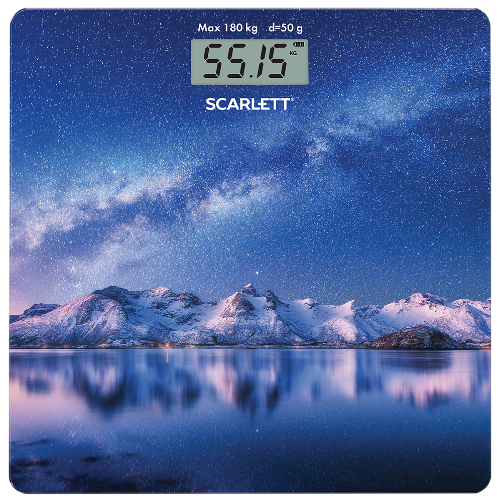 Весы напольные Scarlett SC-BS33E022 Blue напольные весы premiss peacock blue pp1436v0