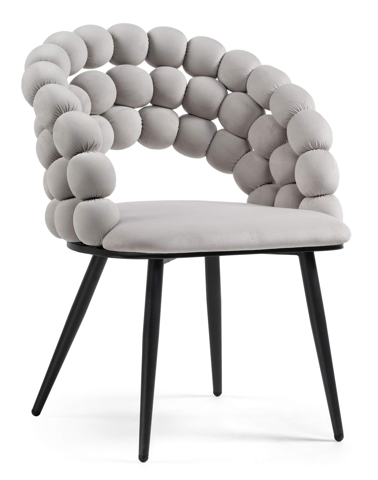 

Стул на металлокаркасе ЛайфМебель Ball gray / black, Ball