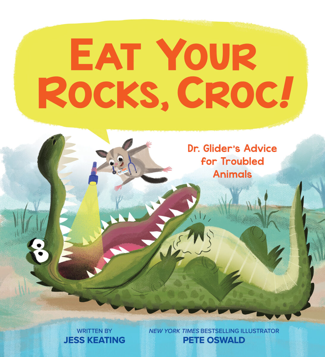 

Eat Your Rocks, Croc! Dr Glider's Advice for Troubled Animals