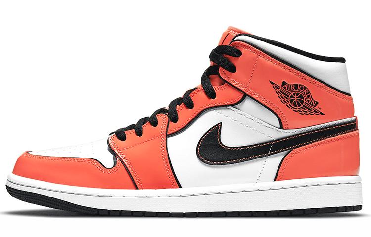 

Кеды унисекс Jordan Air Jordan 1 mid se turf orange оранжевые 38.5 EU, Оранжевый, Air Jordan 1 mid se turf orange