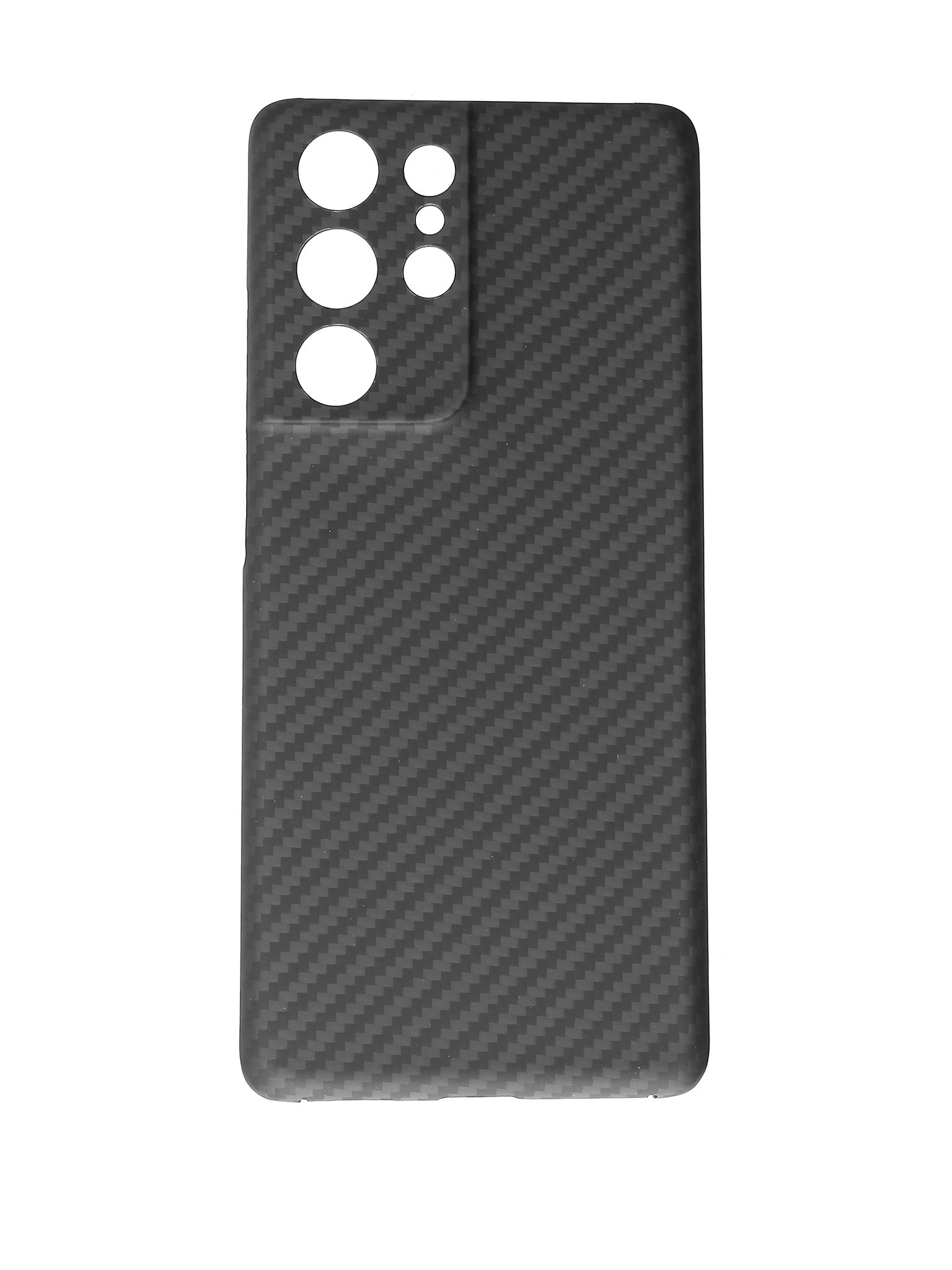 

Чехол Сarbon Fiber Case для Samsung Galaxy S21 Ultra (черный)