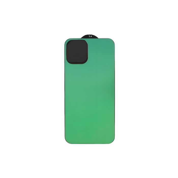 

Защитное стекло iPhone 12 mini (заднее) (зеркальный зеленый)