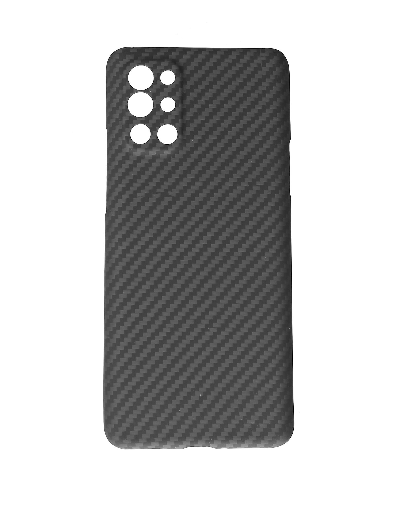 фото Чехол сarbon fiber case для oneplus 9r (черный) black panther