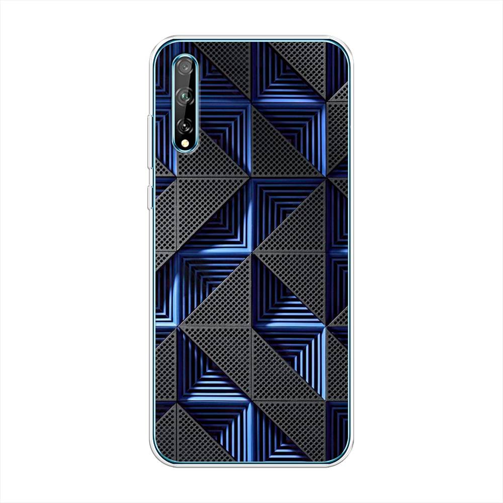 

Чехол на Huawei Y8p "IBM", Серый;синий, 6103450-3