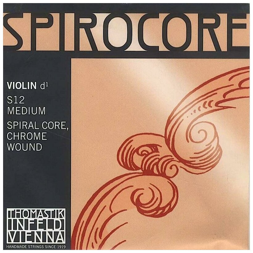 

Thomastik Spirocore S12 cтруна D для скрипки 4/4