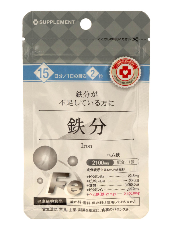 Купить БАД к пище Железо таб. 30 шт., Arum Inc, Железо таблетки 30 шт., Япония