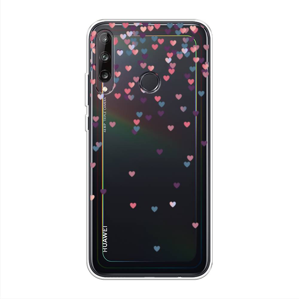 

Чехол на Huawei Y7p "Посыпка сердечки", Розовый;фиолетовый, 6103350-3