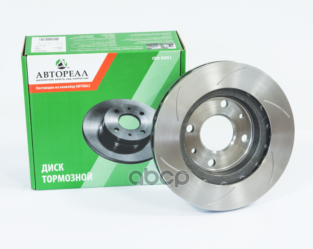 

AVTOREAL ABE103501070 Диск тормозной ВАЗ 2110 (R-13) Евро (насечка) 1шт