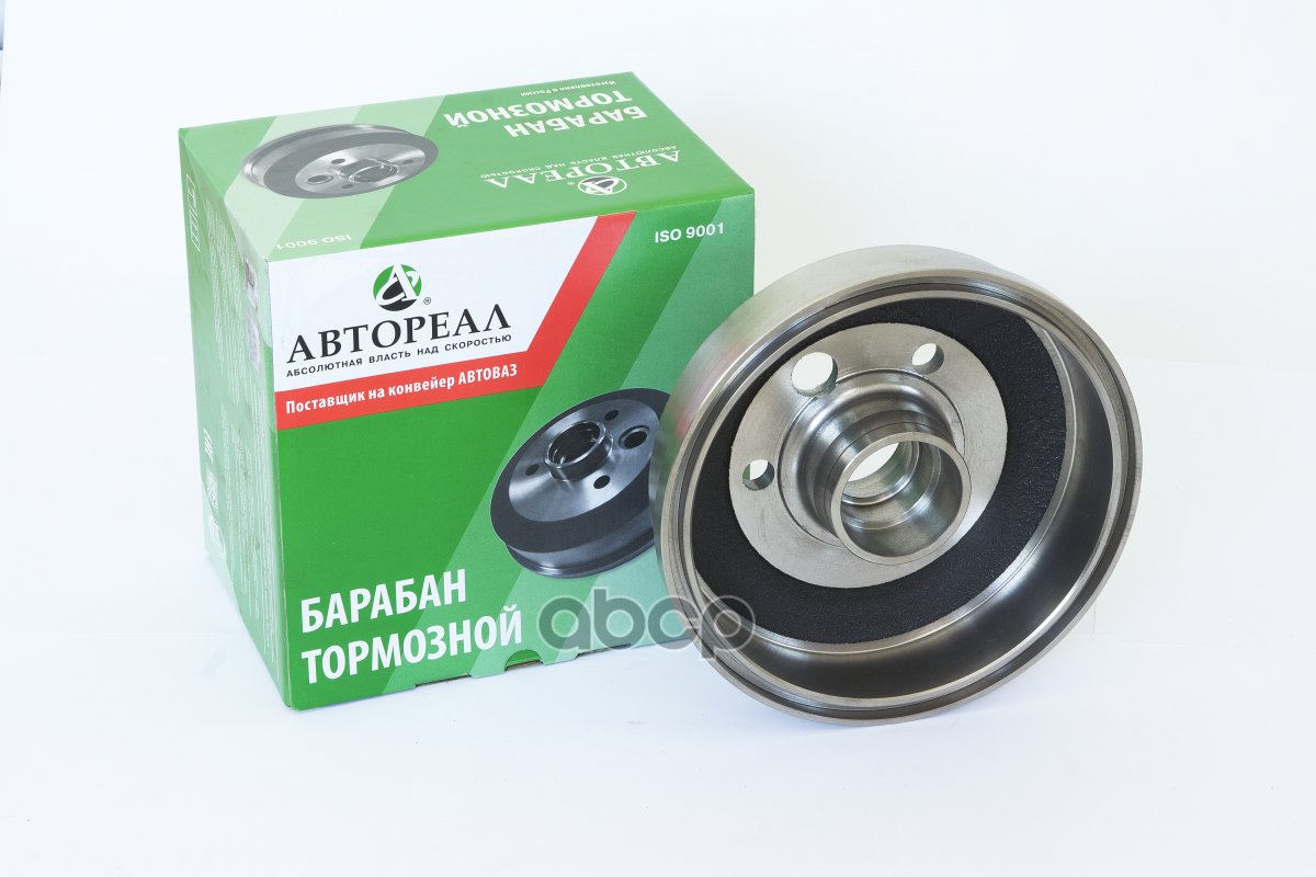 AVTOREAL AB113502070 Барабан тормозной ВАЗ 1111 (3 болта) 2шт