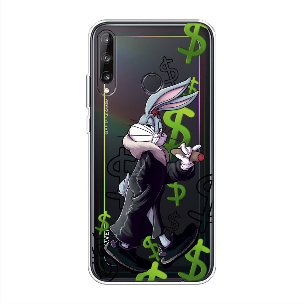

Чехол на Huawei Y7p "Rich Bugs Bunny", Зеленый;черный;голубой, 6103350-6
