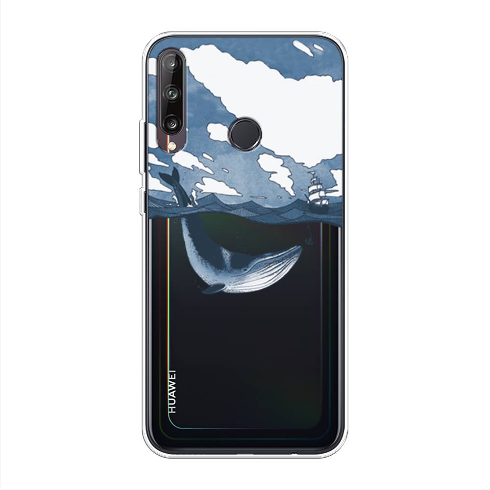 

Чехол на Huawei Y7p "Большой кит", Синий, 6103350-1