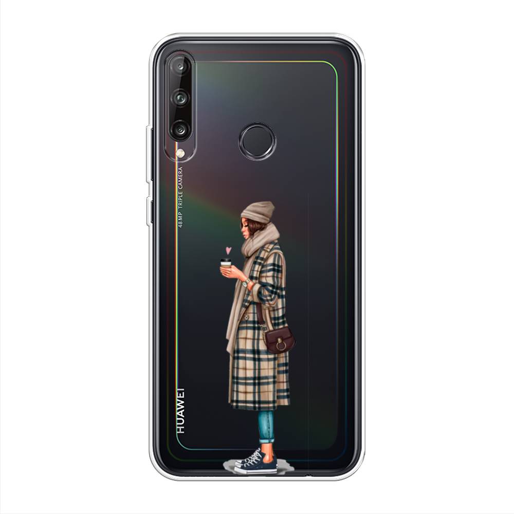 

Чехол на Huawei Y7p "Утренний кофе", Коричневый;бежевый, 6103350-6