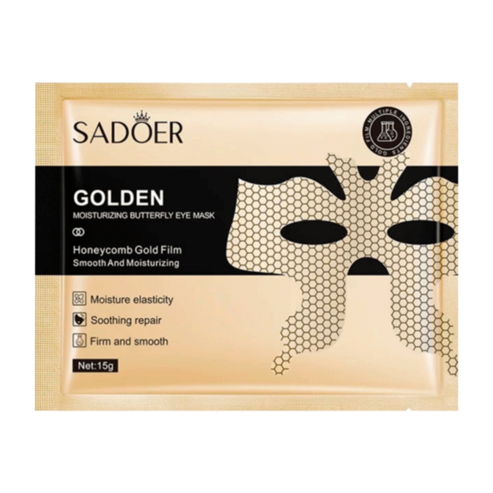 Увлажняющая тканевая маска Sadoer золотая бабочка 15 г dizao маска для лица и шеи золотая плацента 1 шт