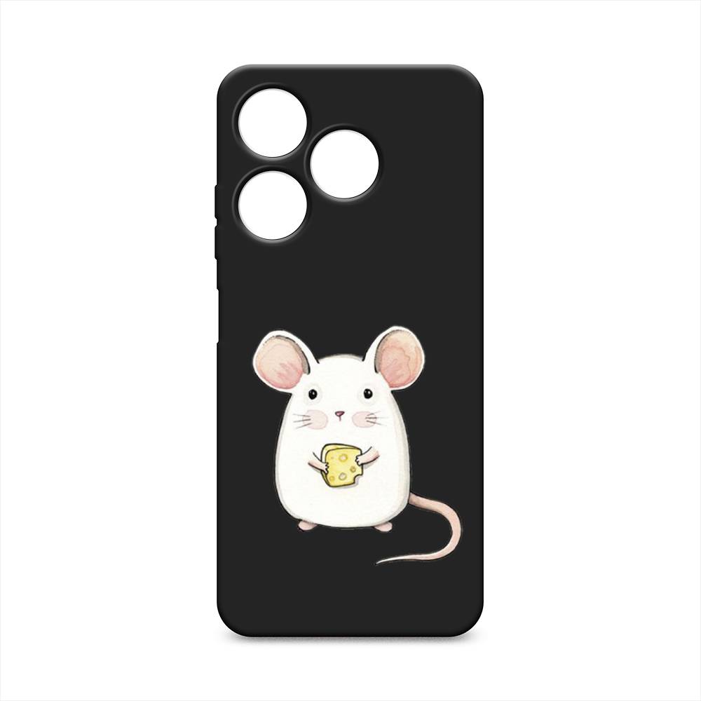 

Чехол Awog на Tecno Spark 10 4G "Мышка", Белый, 303552-1