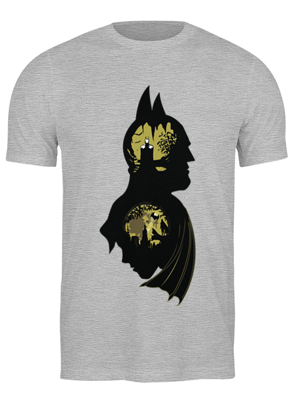 

Футболка мужская Printio Бэтмен (batman) серая L, Серый, Бэтмен (batman)