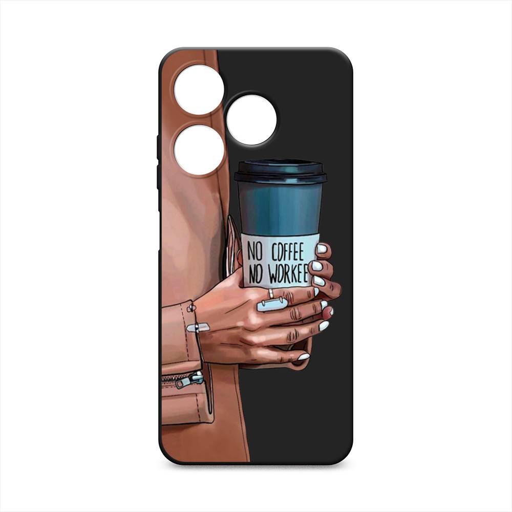 

Чехол Awog на Tecno Spark 10 4G "No coffee", Синий;бежевый;коричневый, 303552-1