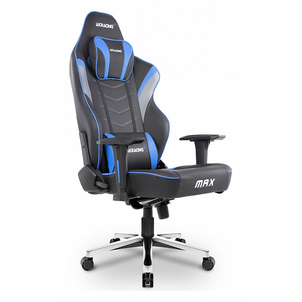 

Кресло игровое Akracing AKRacing Max, голубой, Черный;синий;серый, AKRacing Max