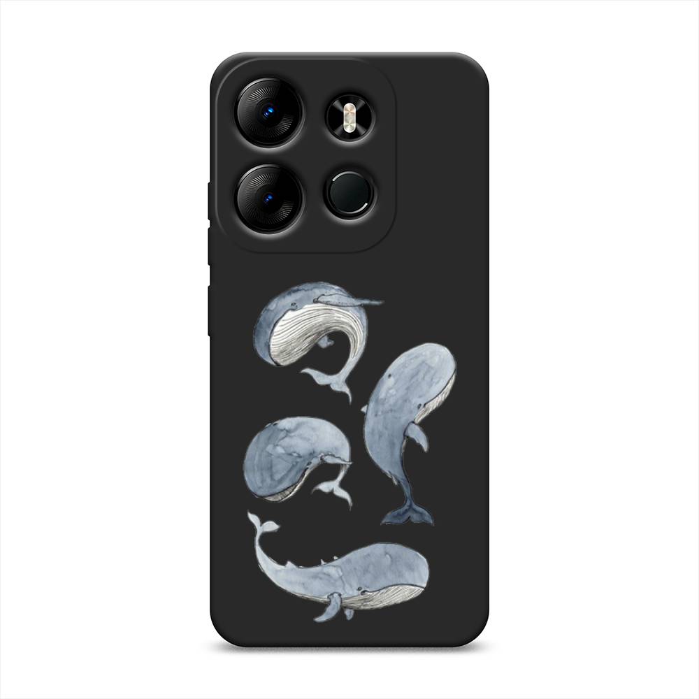 

Чехол Awog на Tecno Spark Go 2023/Pop 7 Pro/Infinix Smart 7 "Киты", 303452-1