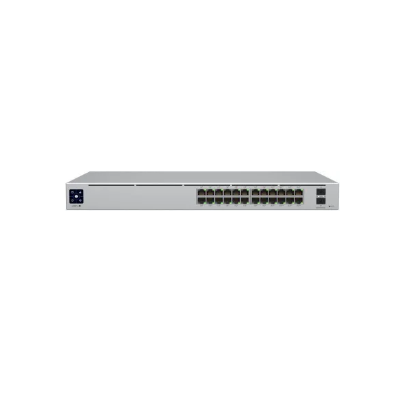 

Коммутатор Ubiquiti UniFi USW-PRO-24-POE 2SFP+ 400W серый, UniFi USW-PRO-24-POE 2SFP+ 400W