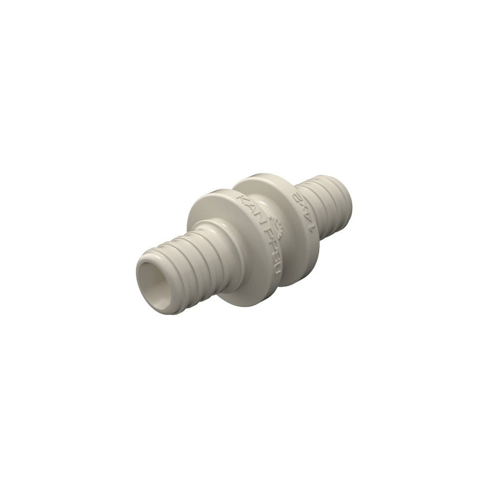 

Соединитель PPSU KAN 2566042002 DN20x20, белый