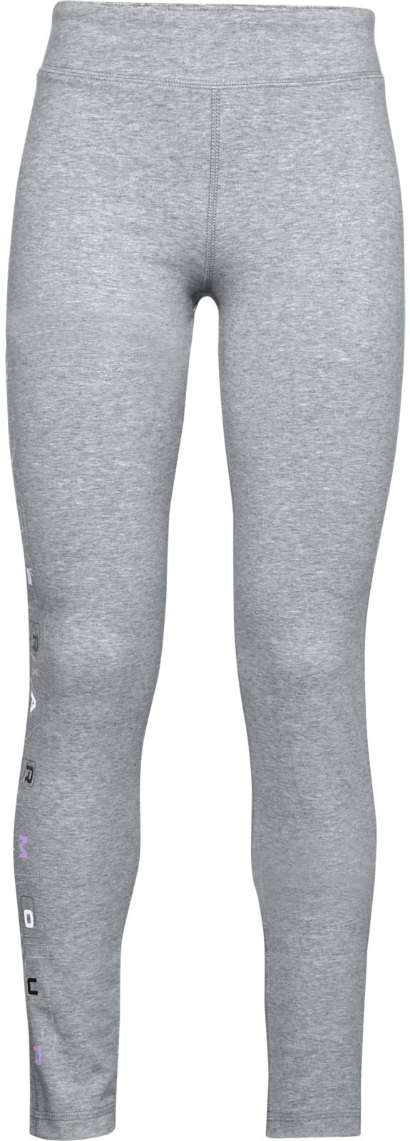 Леггинсы детские Under Armour Favorites Legging, Серый, 128