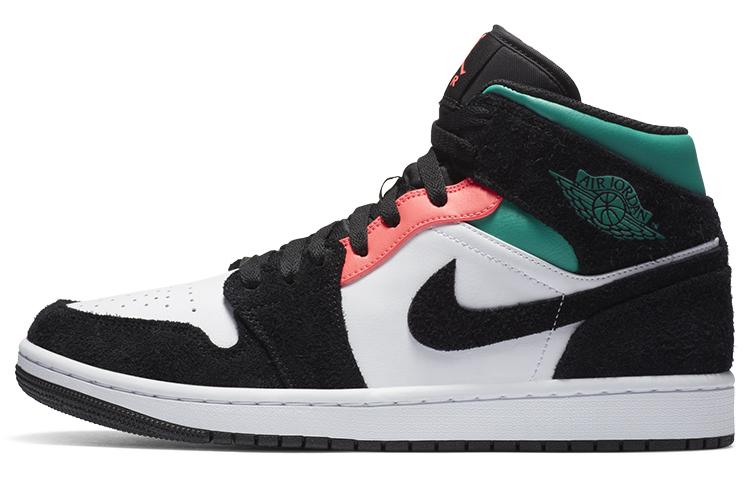 

Кеды унисекс Jordan Air Jordan 1 mid se south beach разноцветные 44 EU, Разноцветный, Air Jordan 1 mid se south beach